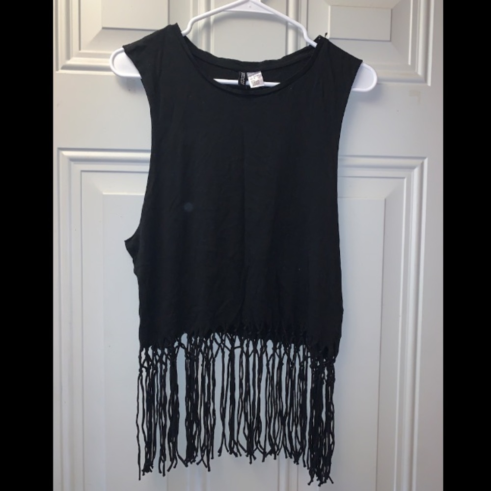 Fringe Crop Top